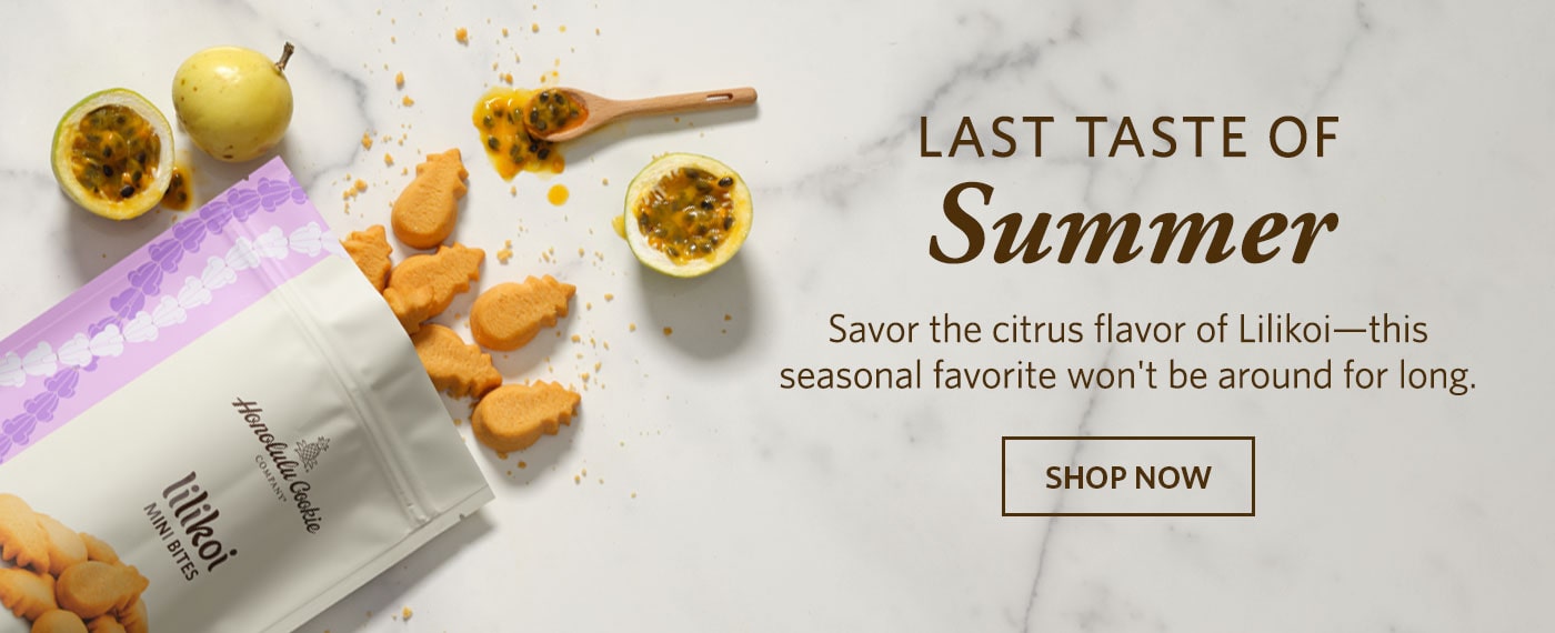 Savor Summer with Lilikoi. Experience a pop of island flavor in every mini bite. Shop now.