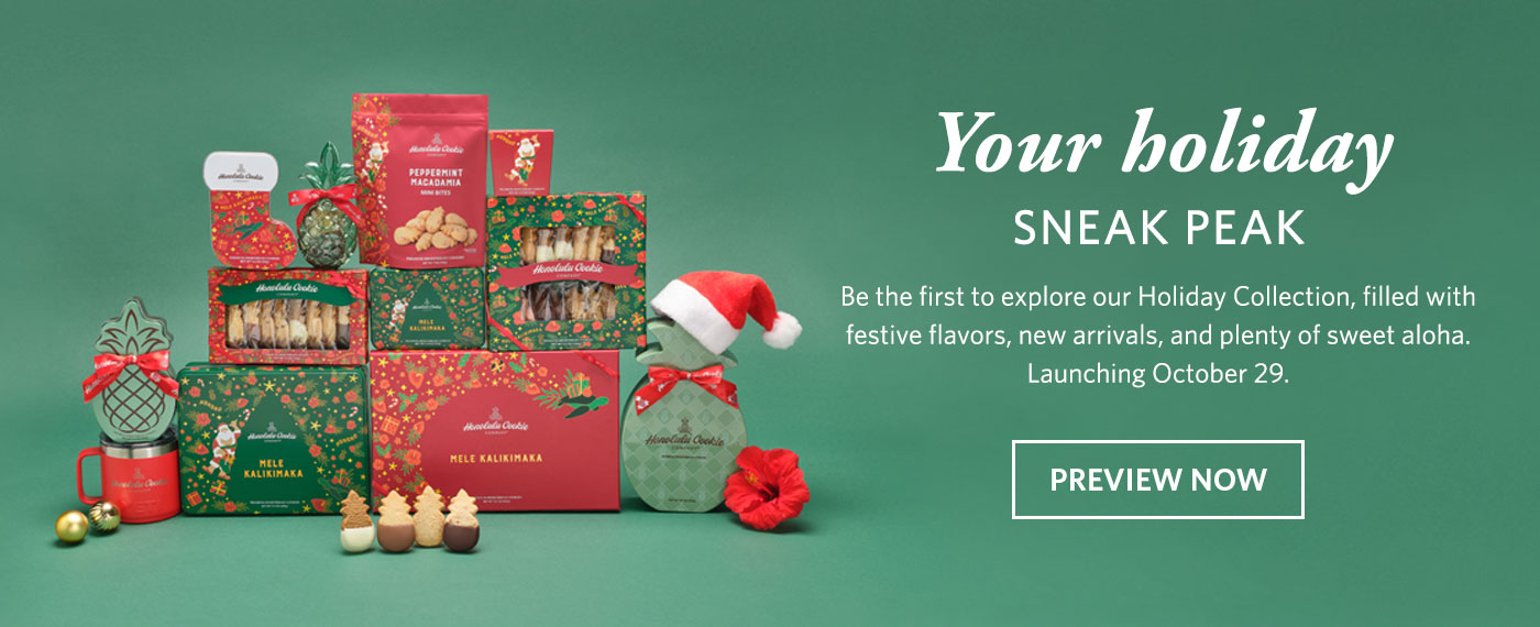 Your holiday sneak peak. Preview now.