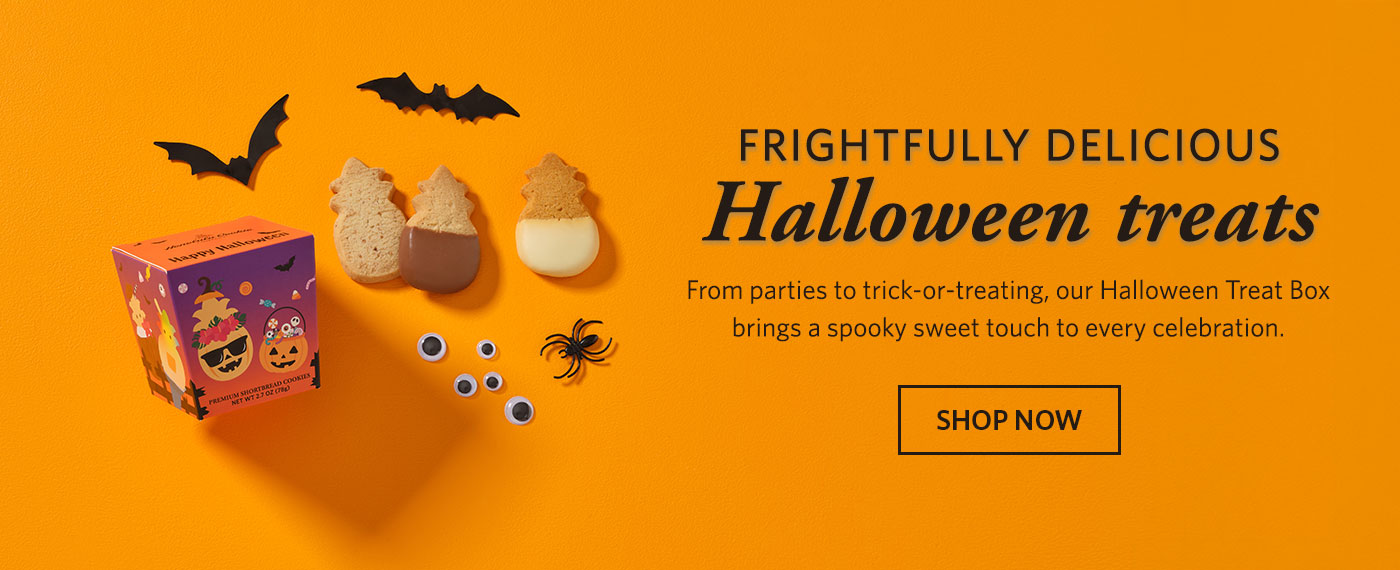 Frightfully Delicious Treats. Shop Now.