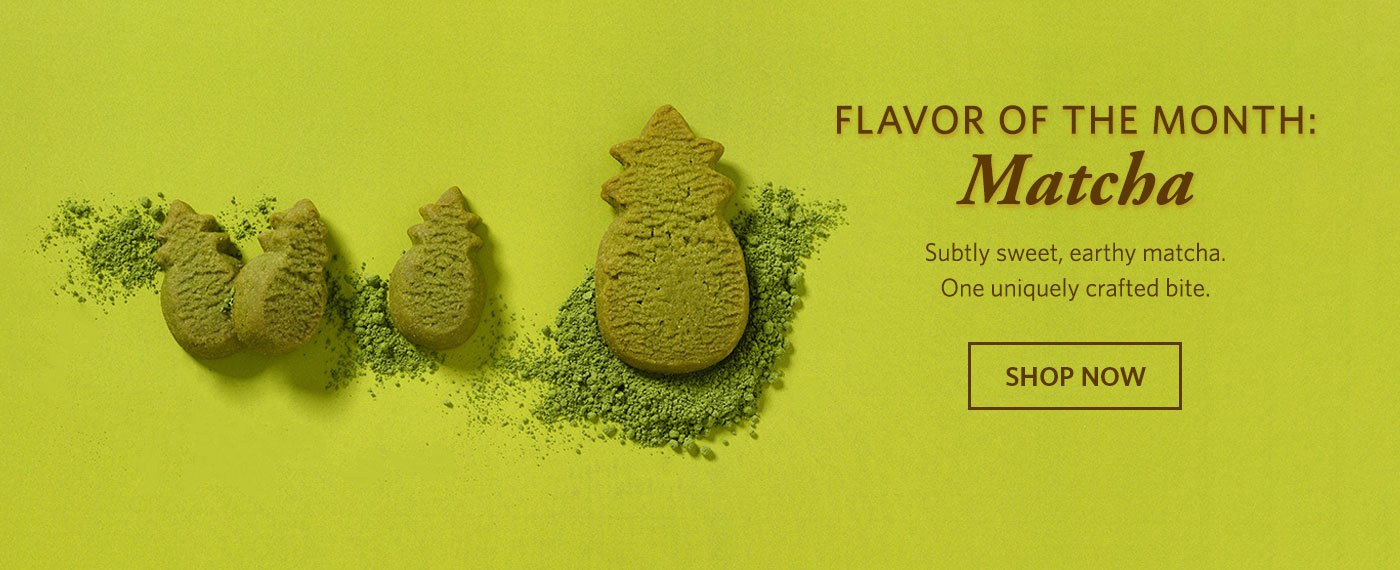 Flavor of the Month: Matcha. Shop now.
