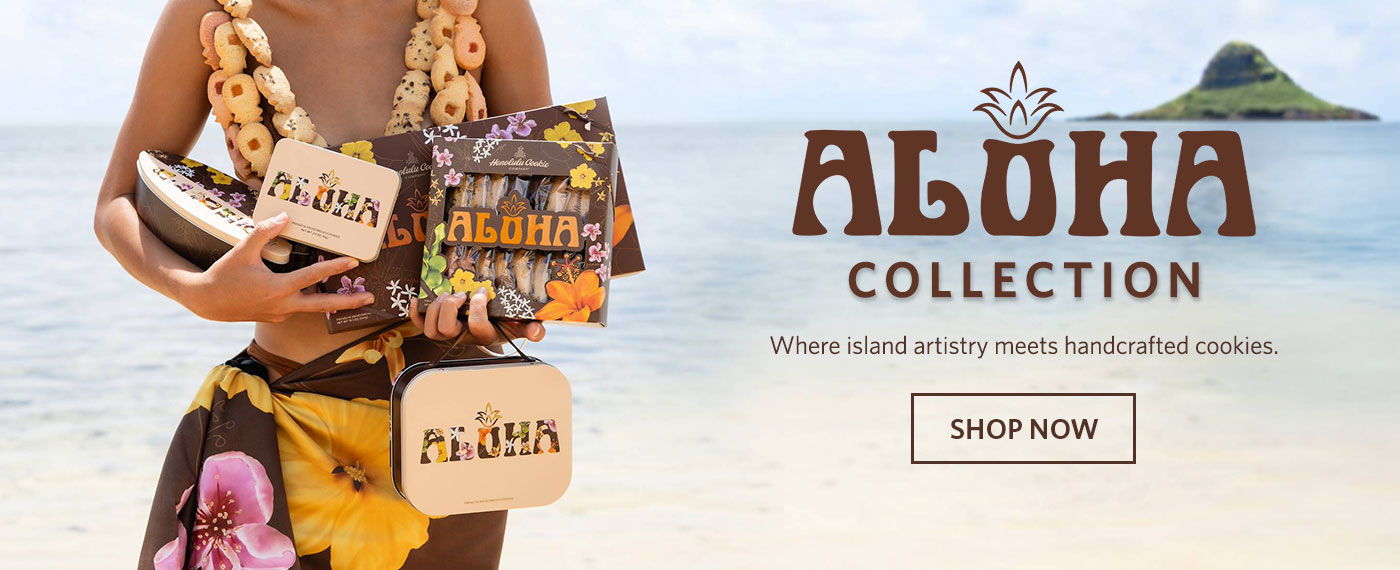 Where island artistry meets handcrafted cookies. shop now.
