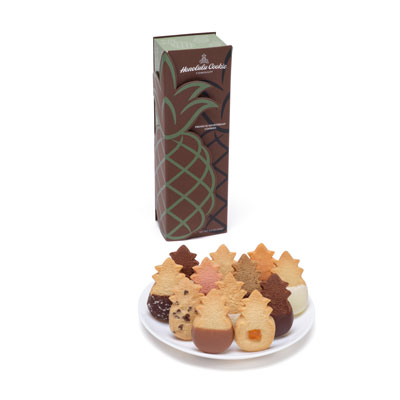 Pineapple Wrap Box Medium - Honolulu Cookie Company