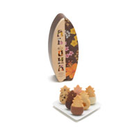 Aloha Surfboard Tin with Cookie Plate