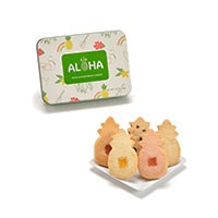 Aloha Tin Small with cookie plate