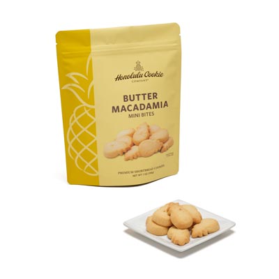 Butter Mac Mini Bites Snack Pack 7oz - Honolulu Cookie