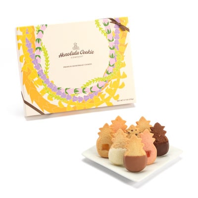 Floral Lei Box Large - Honolulu Cookie Company