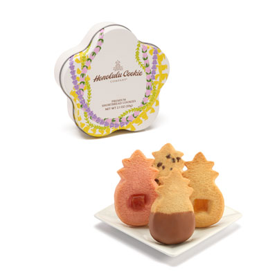 Floral Lei Tin - Honolulu Cookie Company