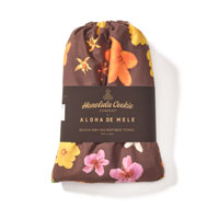 ハワイ限定Honolulu Cookie アロハヴィンテージ・サンドフリータオル Aloha De Mele Vintage Sand Free Towel - Honolulu Cookie