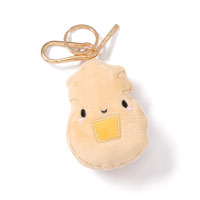 Pineapple Macadamia Plush Keychain