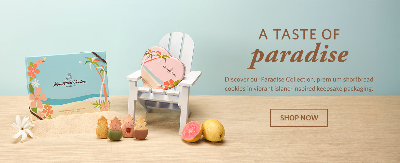 A taste of paradise. Shop now.