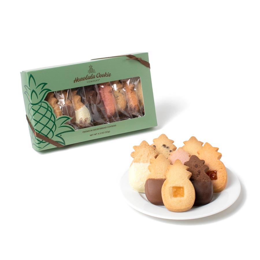 Pineapple Window Box - Honolulu Cookie Company